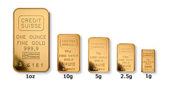 999 fine gold credit suisse bullion